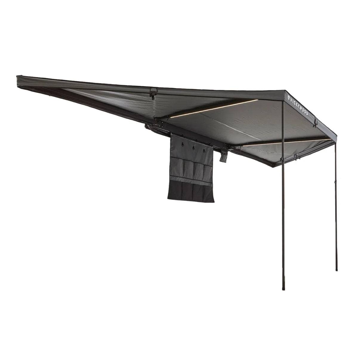 Auto Seitenmarkise 180° LEAF 200 cm grau - Markisen