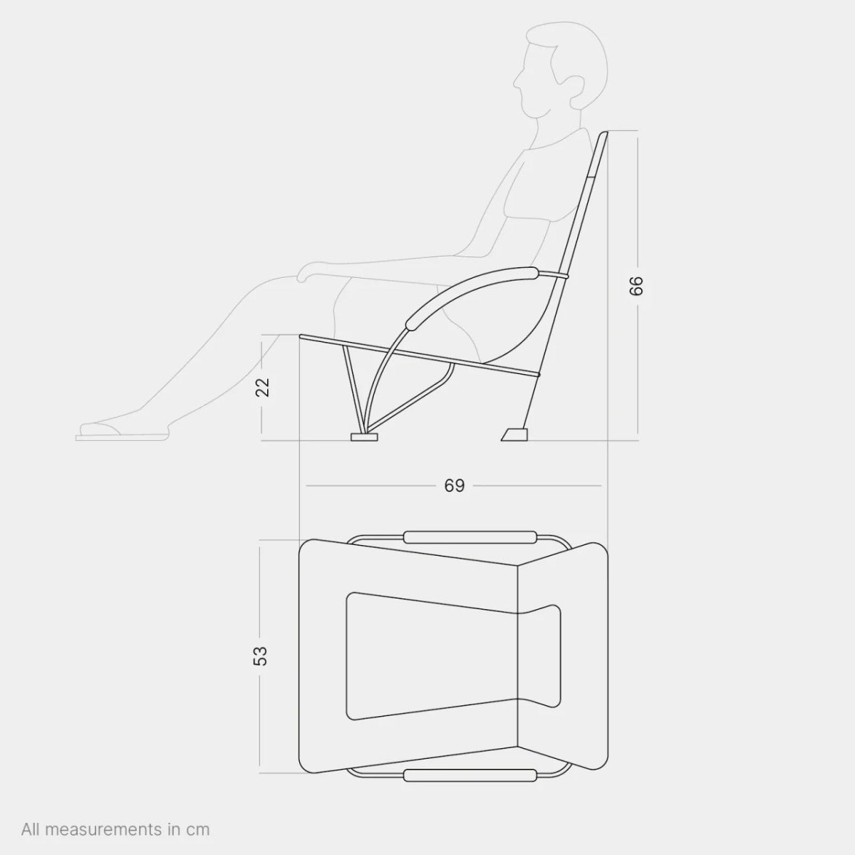 Campingstuhl Johnny Beach von qeedo - Stuhl