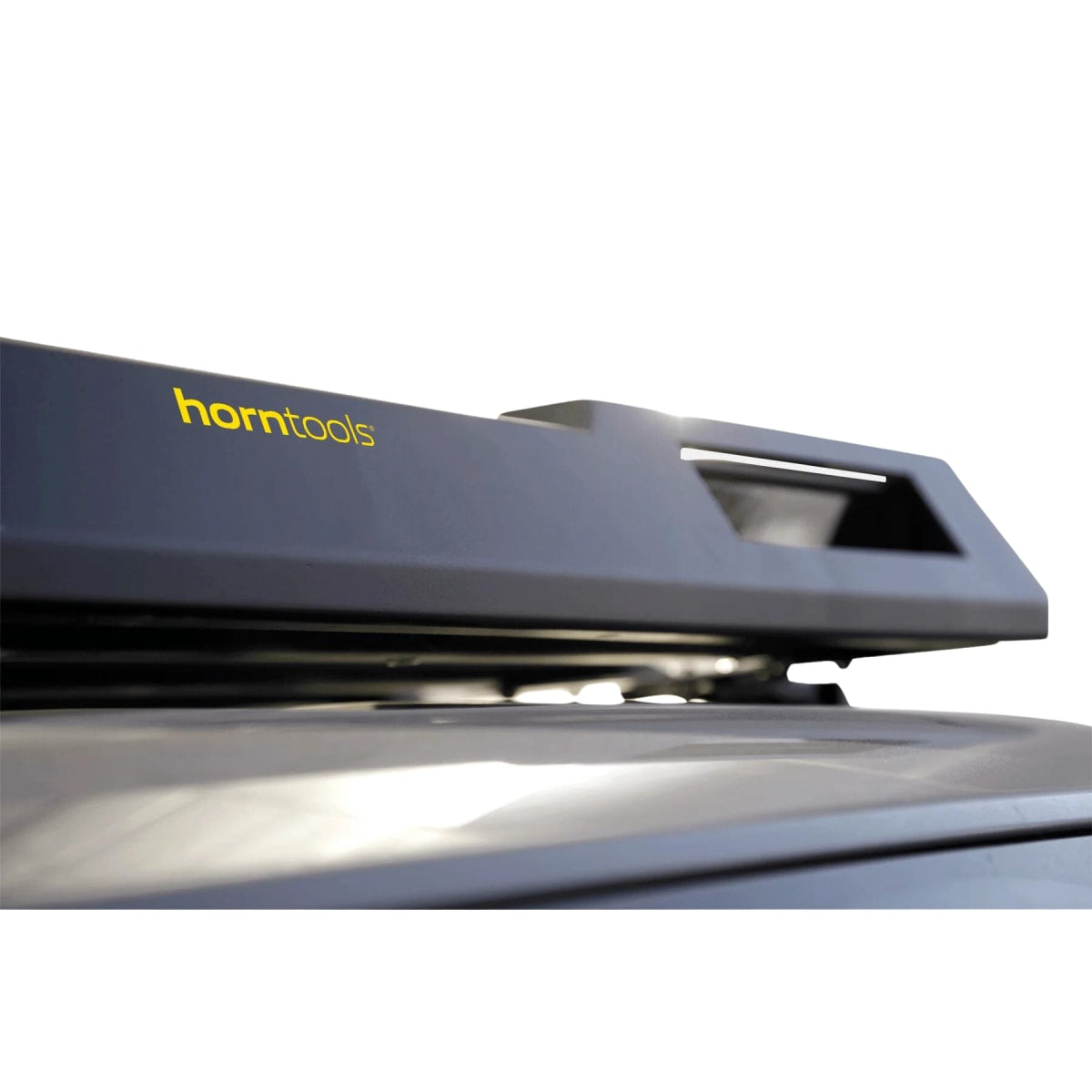 Dachträger mit fester Reling Aluminium schwarz El Portador