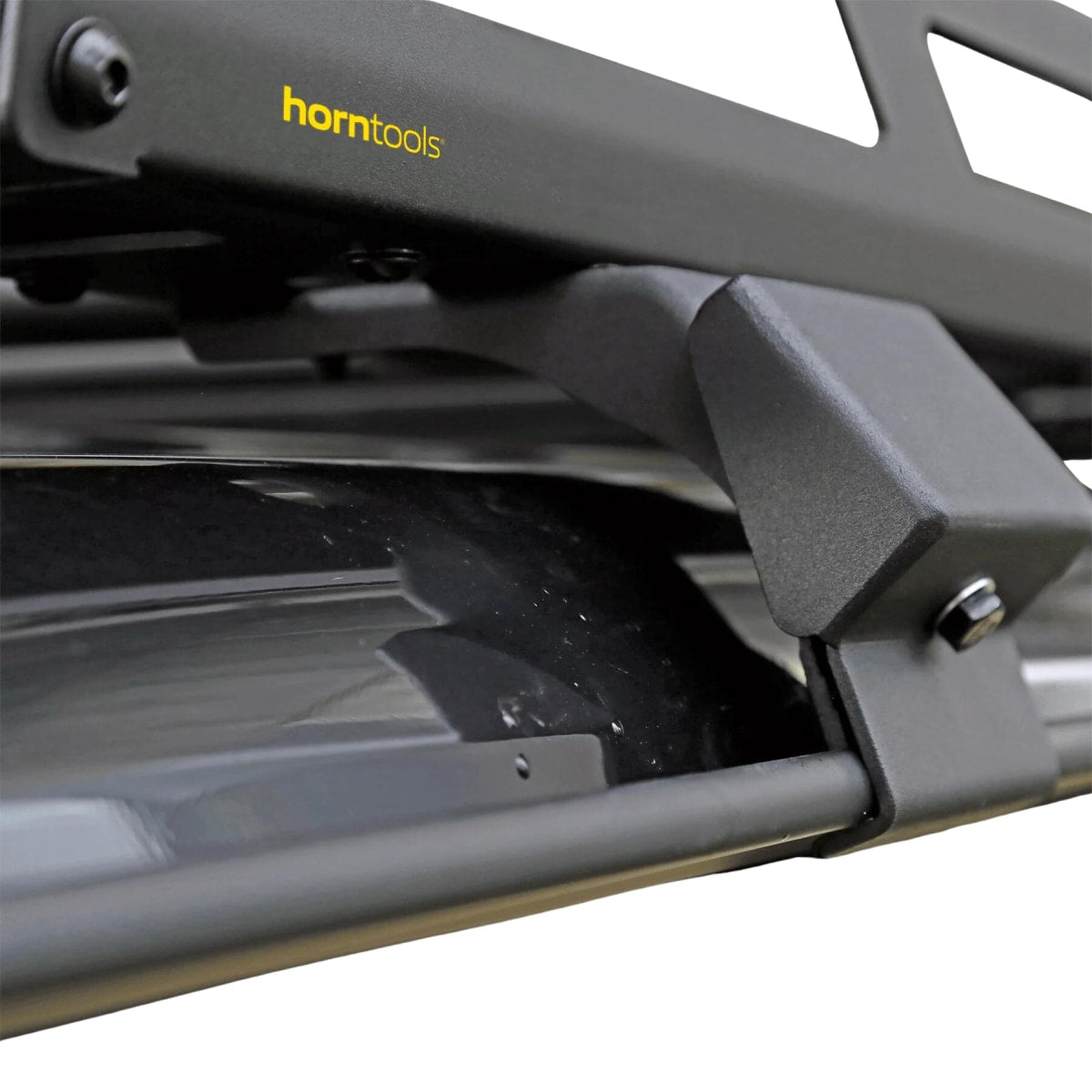 Dachträger mit fester Reling Aluminium schwarz El Portador