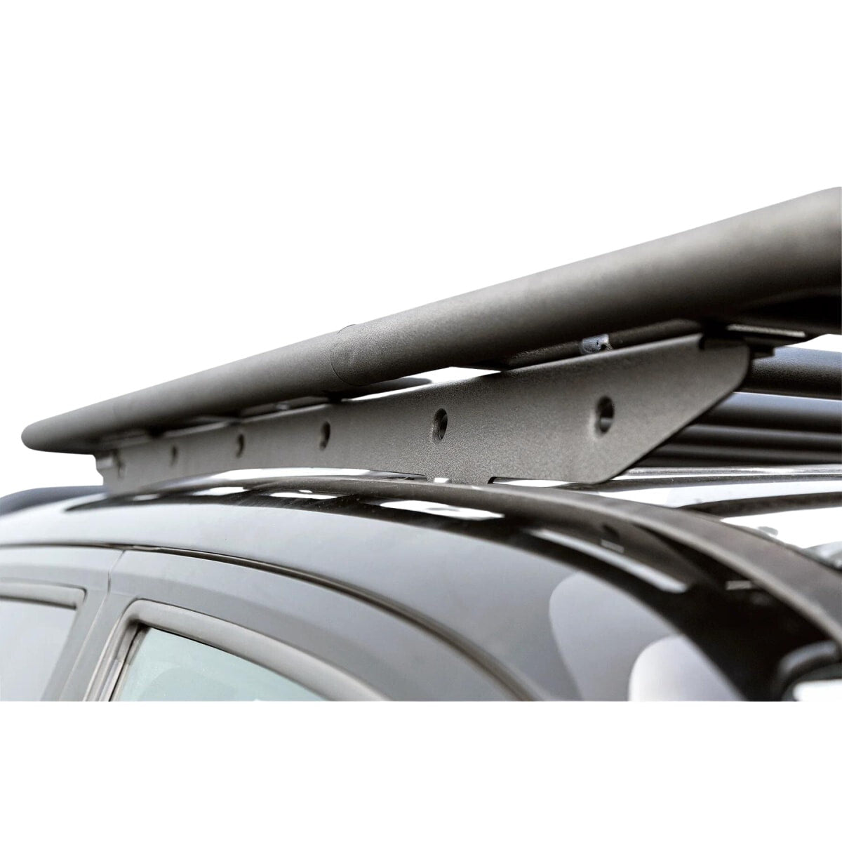 Dachträger NAVIS flach Aluminium schwarz mit Spoiler für VW