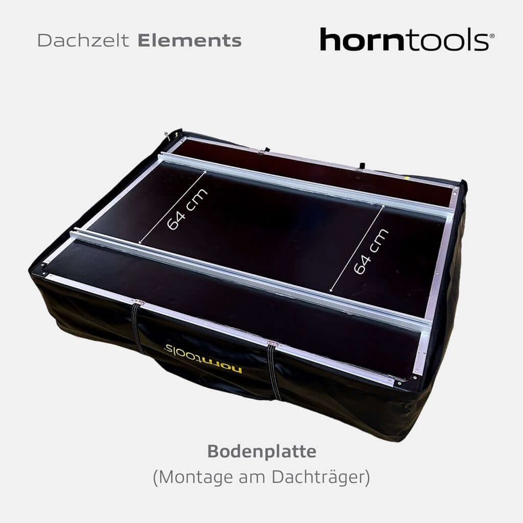 Dachzelt Elements Gen II 140 cm Midnight Stone von horntools – Dachzelt