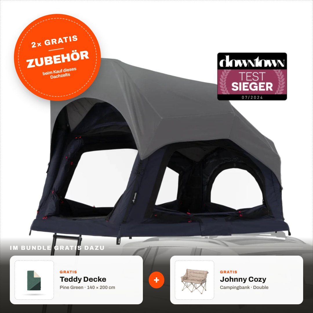 qeedo Freedom Air 2 Dachzelt Bundle