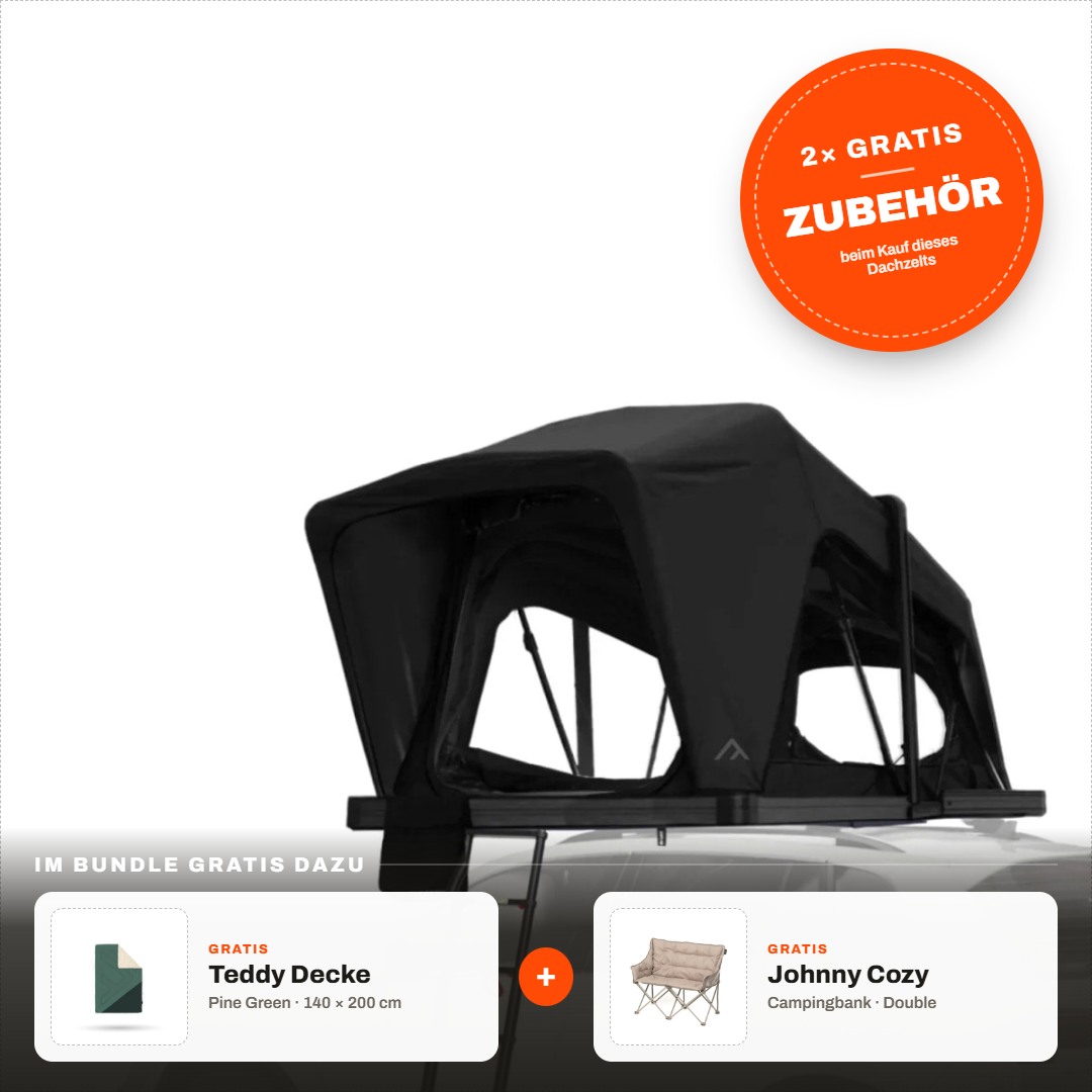 qeedo Freedom Hybrid 2 Dachzelt Bundle