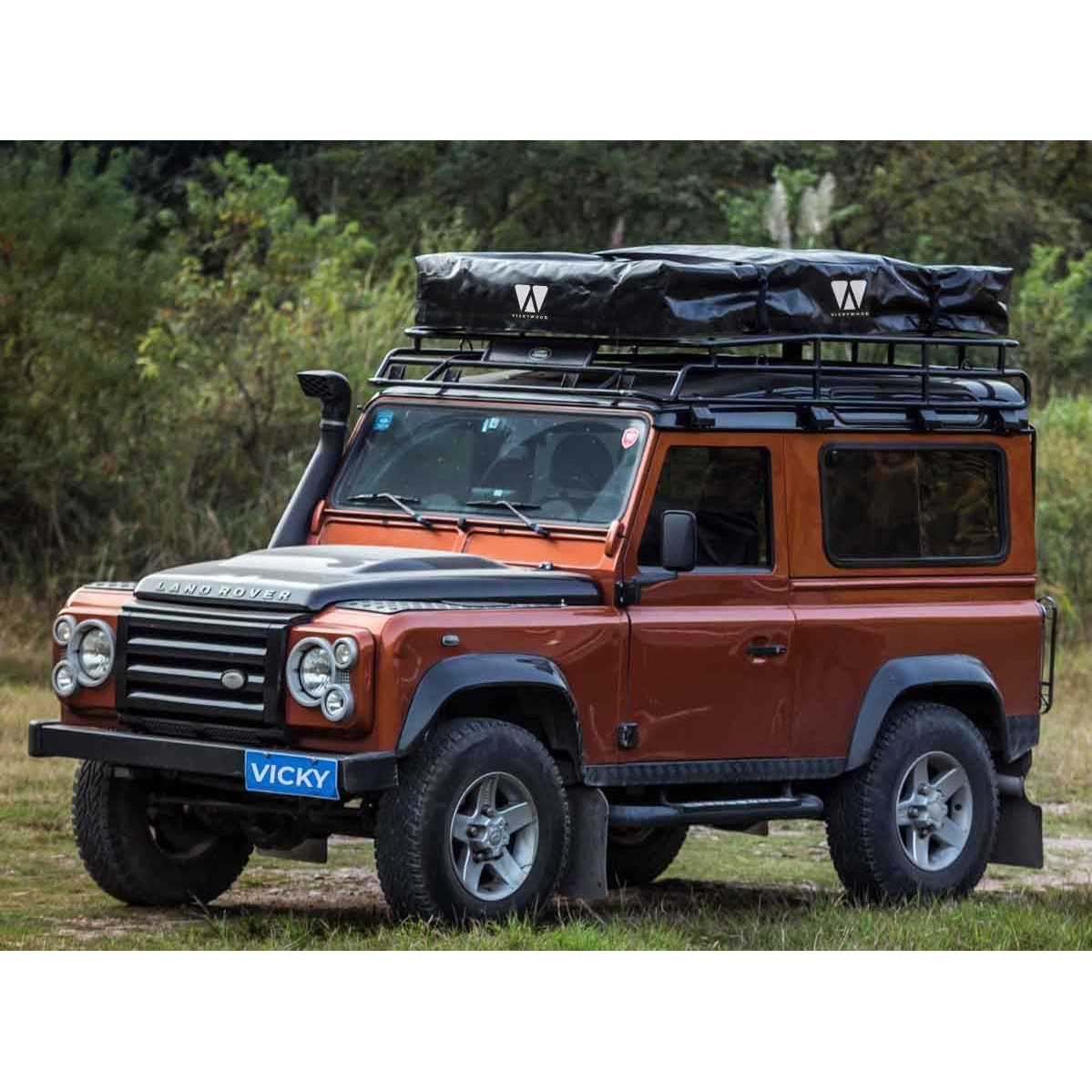 Dachzelt Vickywood Small Willow 140 braun - Stoffzelte