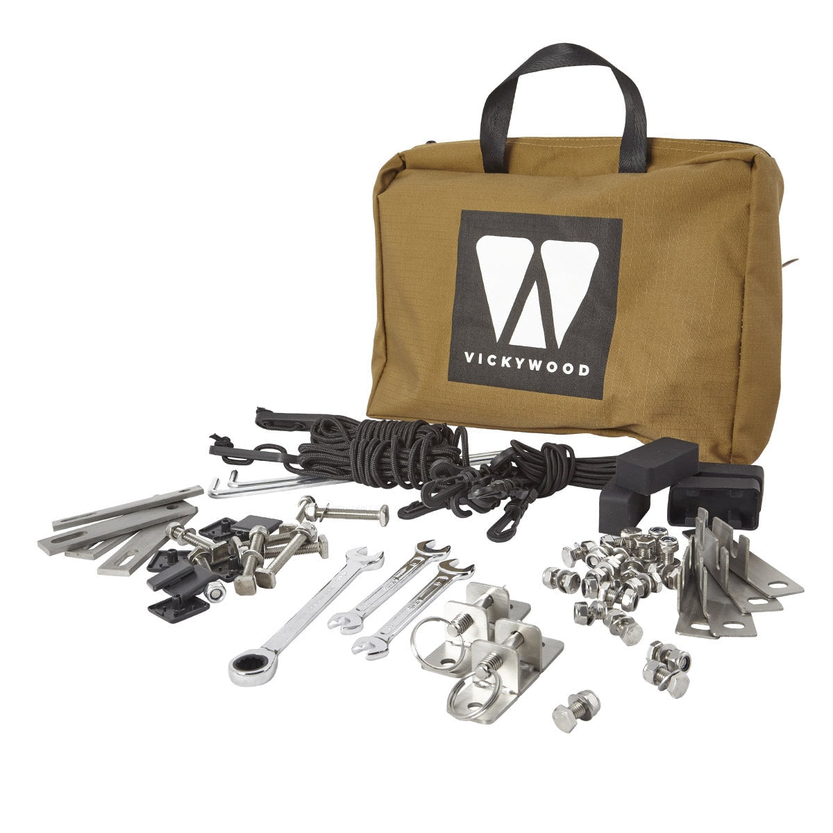 Dachzelt Vickywood Small Willow 140 braun - Stoffzelte