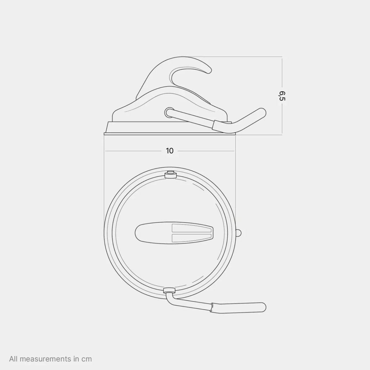 Easy Hook von qeedo - Befestigung