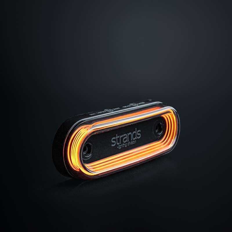 FOR9T GRAVITY AMBER SIDE MARKER - Positionsleuchten orange