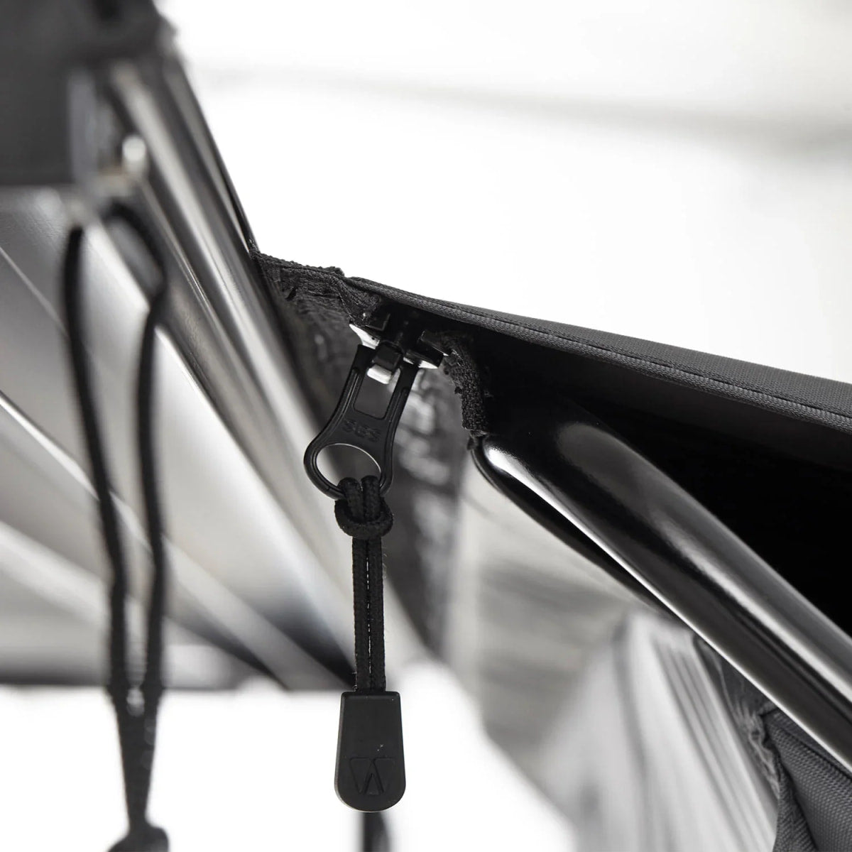 Freistehender Zeltraum zu Seitenmarkise 170 cm grau