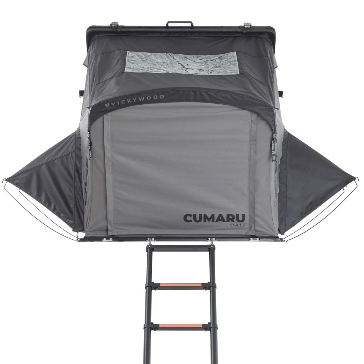 Hartschalen-Dachzelt CUMARU EASE 135 grau - Hartschalen
