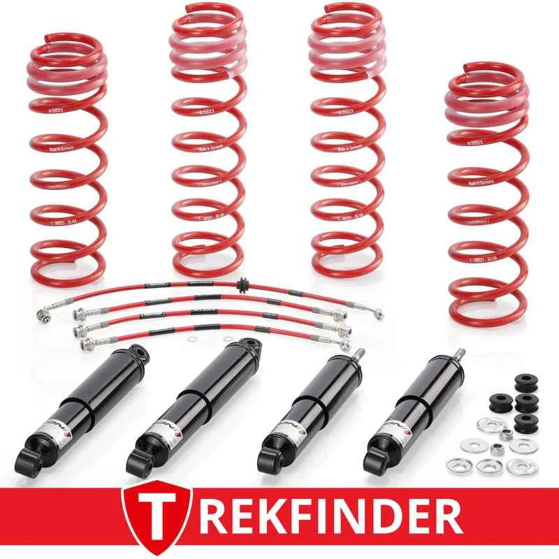 Höherlegungsfahrwerk + 55mm härteverstellbar für Suzuki