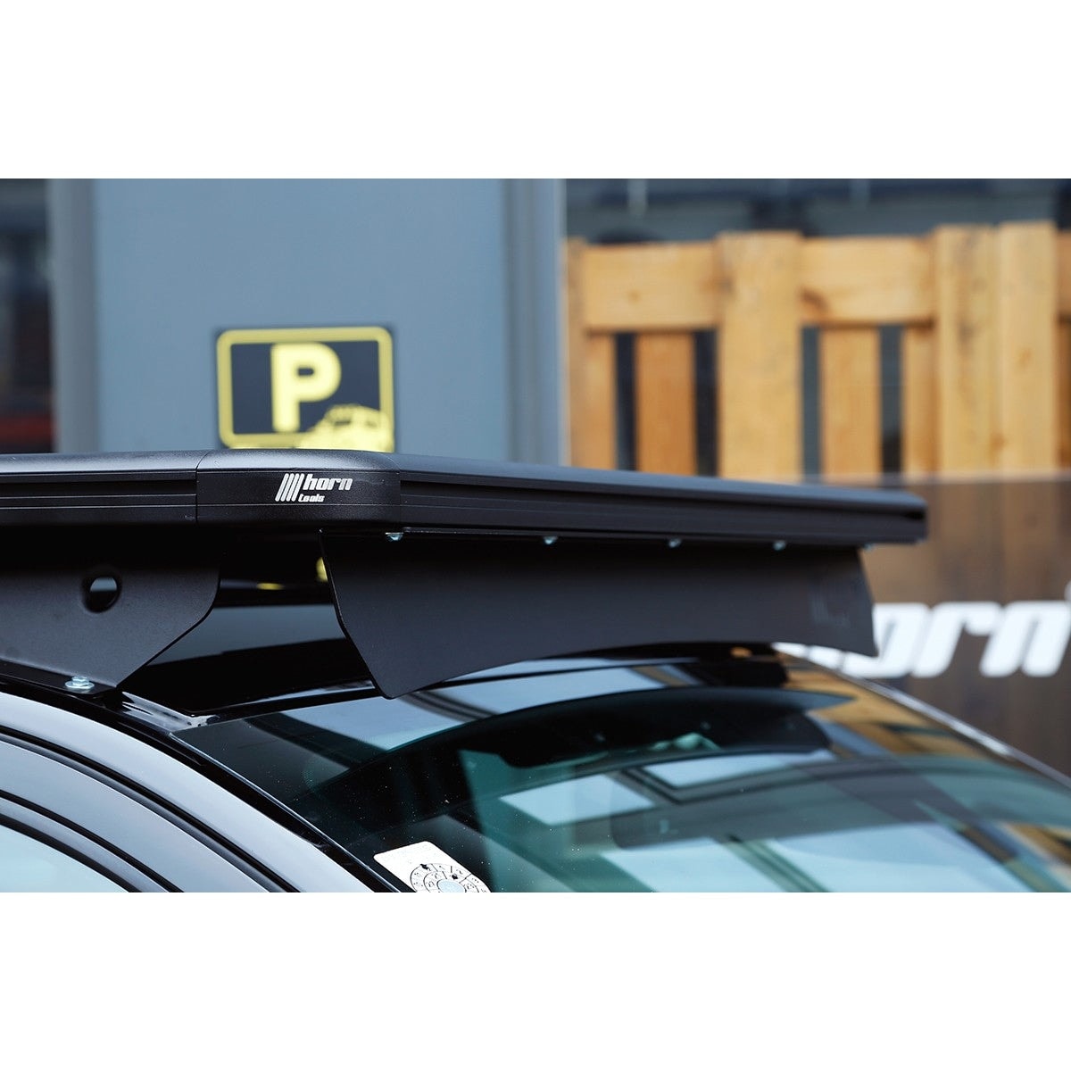 Horntools Dachträger ExRoof Ford Ranger flach Alu schwarz -