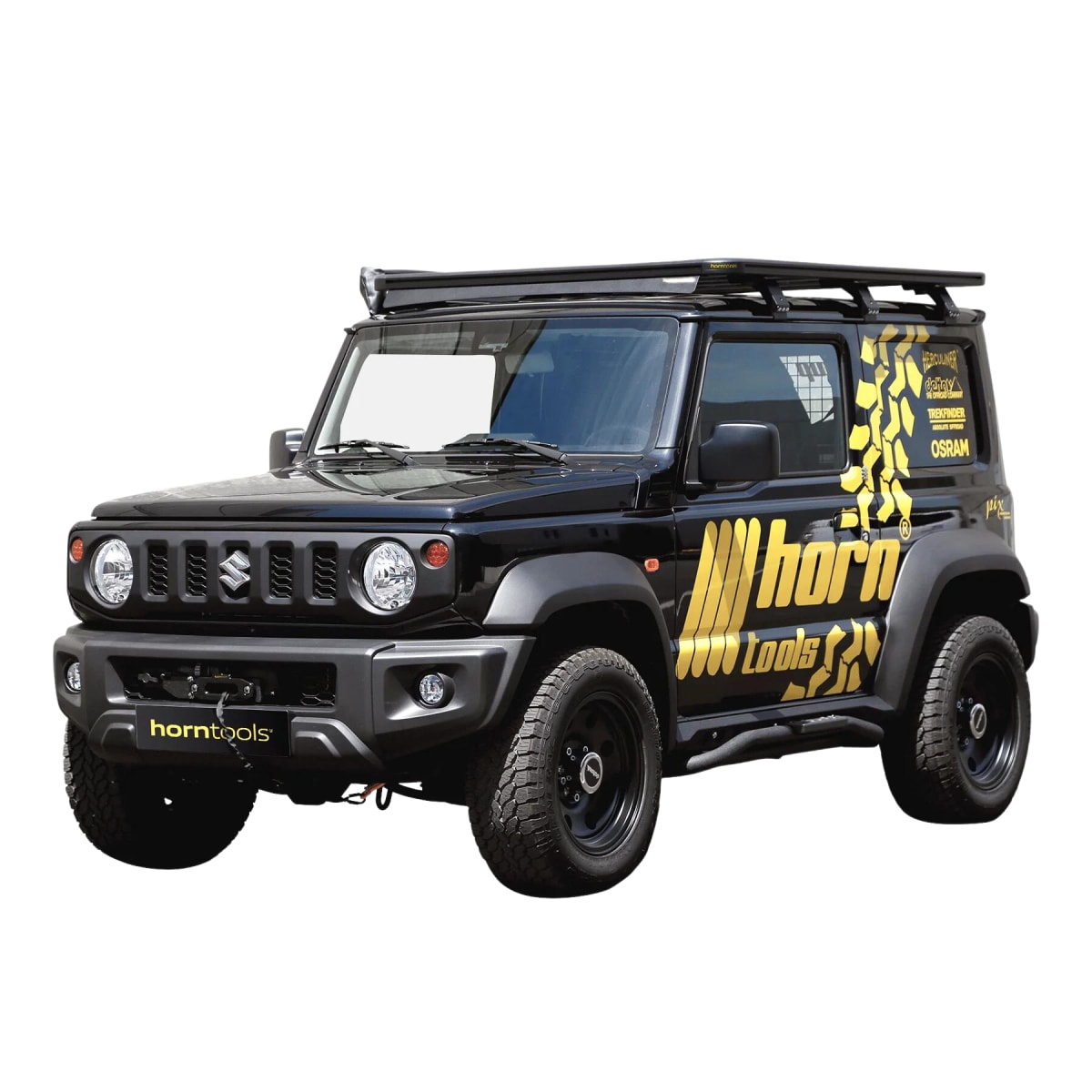Horntools Dachträger ExRoof Suzuki Jimny GJ/HJ flach Alu