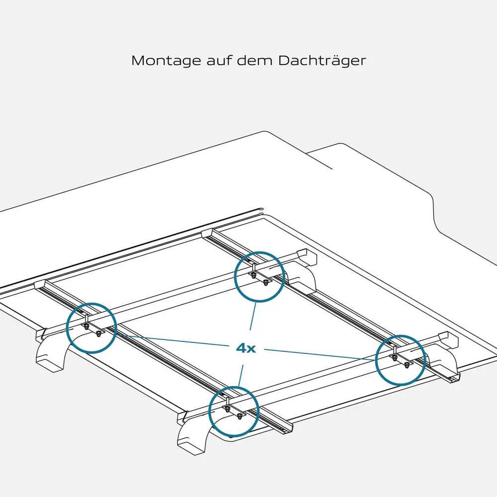 horntools Dachzelt Track - Klappdachzelt