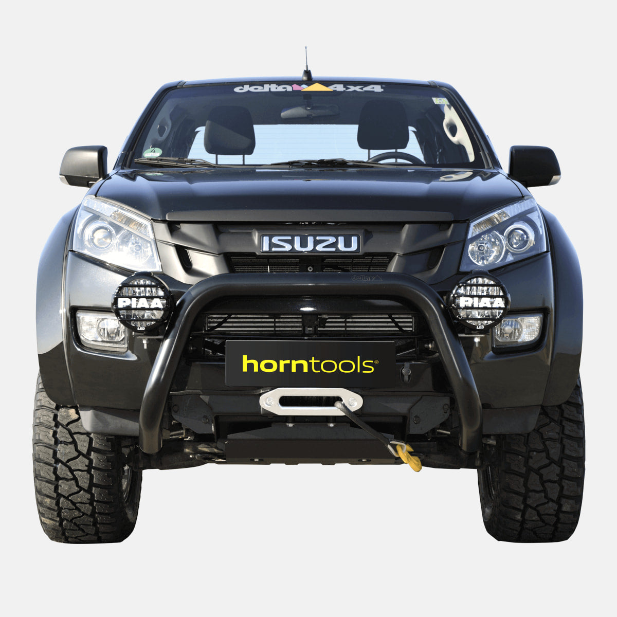 horntools Seilwindensystem Alpha für Isuzu D-Max 2017