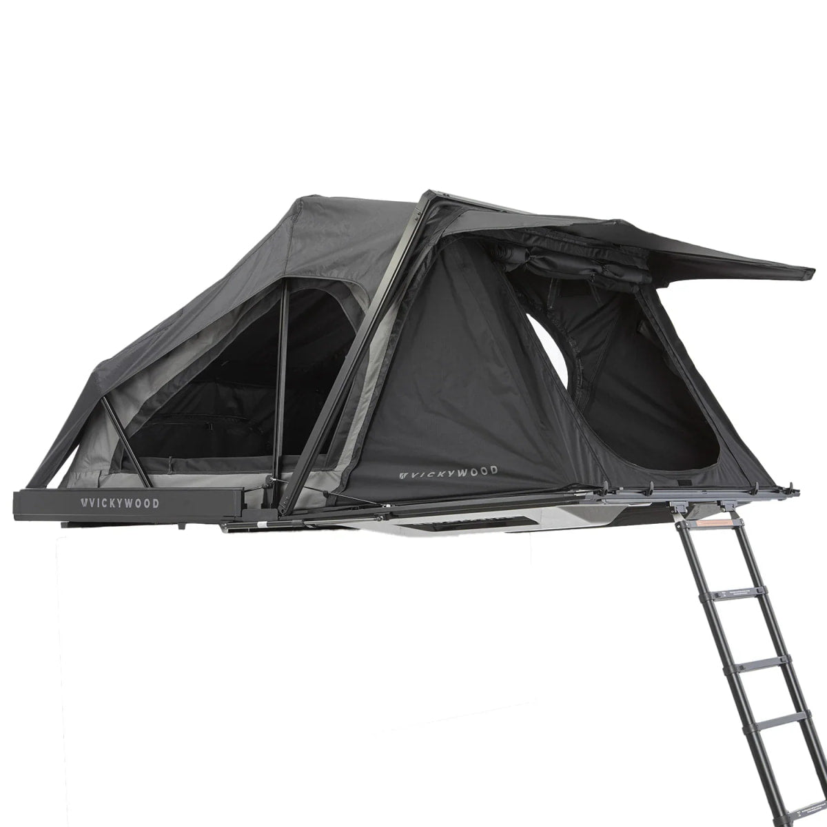 Hybrides Hartschalen-Faltzelt MAPLE 155 grau - Hybrid