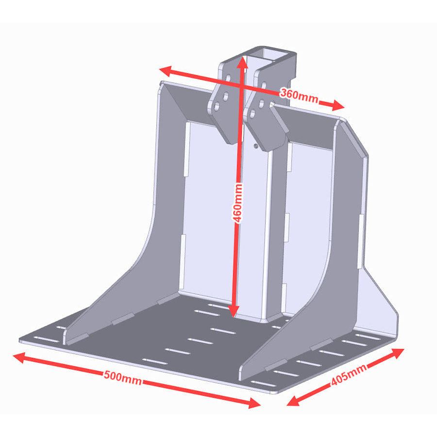 Multi-Mount-Aufnahme Set für Ladefläche