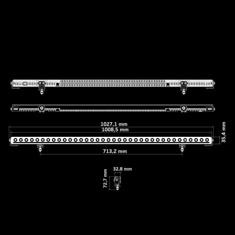 NUUK D-LINE LED BAR 40″ - LED Bar