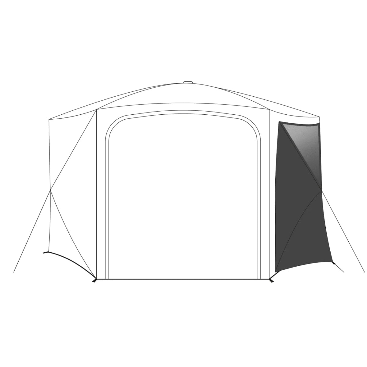 Quick Hub Hex Sidewalls Set von qeedo - Seitenwand