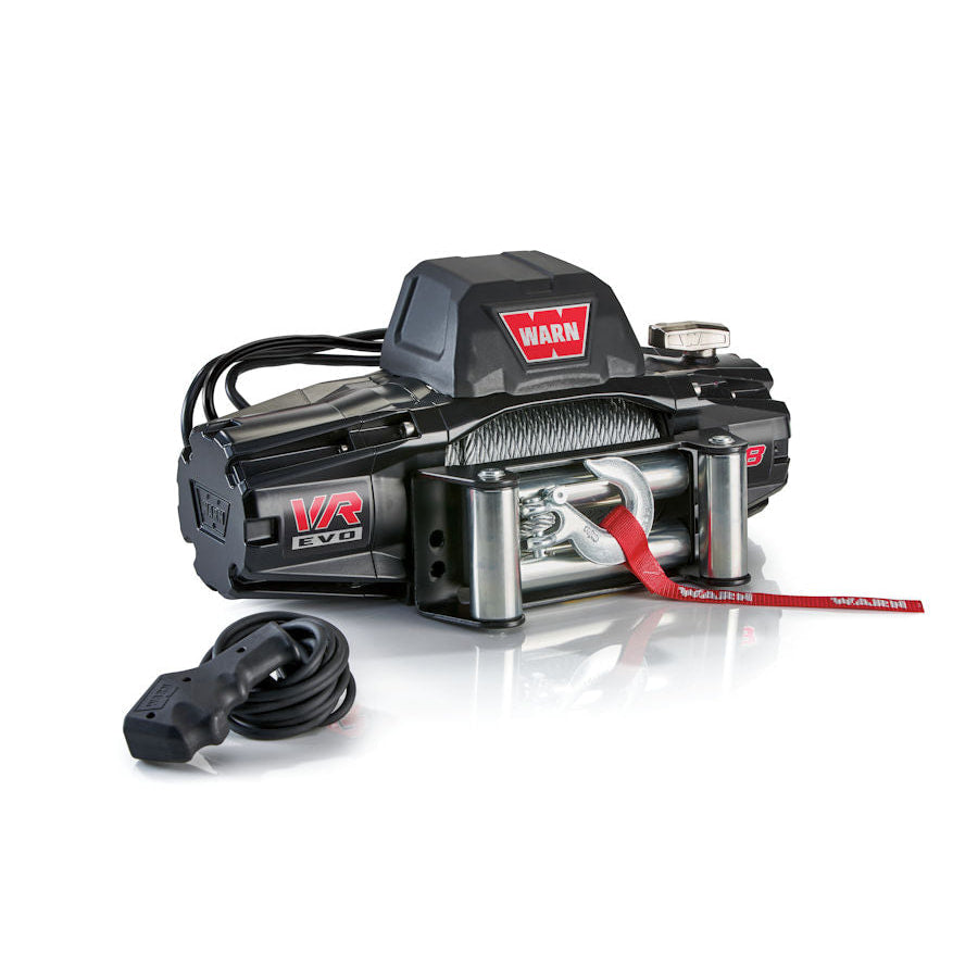 SEILWINDE WARN VR EVO 8 12V 3.629 KG ZUGKRAFT STAHLSEIL