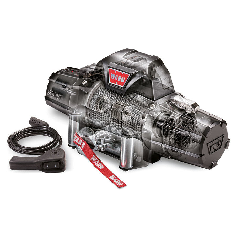 SEILWINDE WARN ZEON 8 12V 3.600 KG ZUGKRAFT - Entry Level
