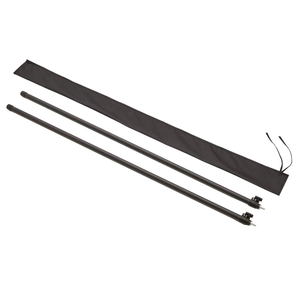Seitenwände für 180° Heckmarkise LEAF 150 cm grau - Markise