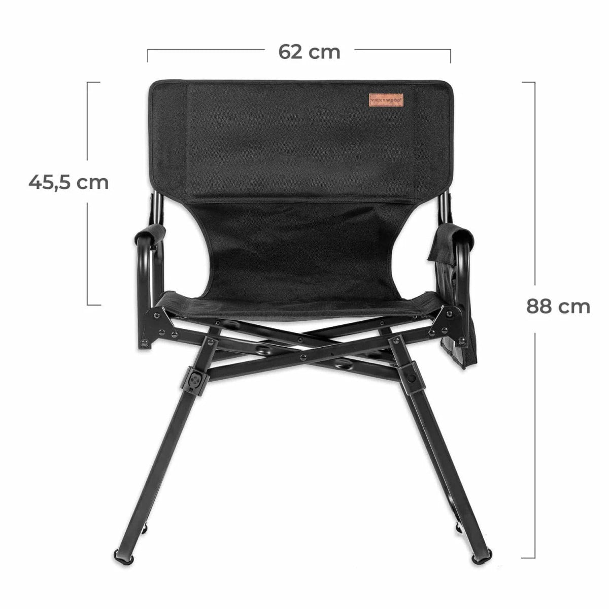 Set Campingstuhl und Tisch von Vickywood - Set aus Tisch