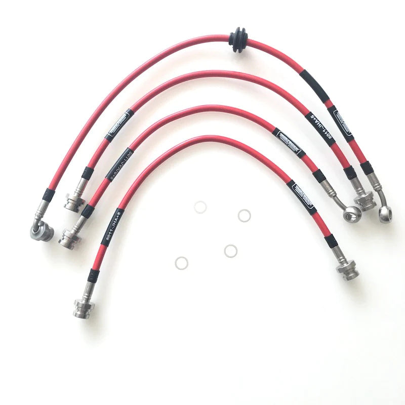 Stahlflexbremsschlauchsatz für SUZUKI Jimny I (mit ESC)