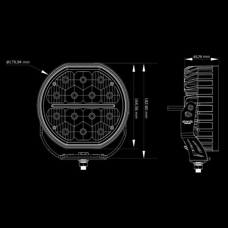 Strands BIG ENERGY DRIVING LIGHT 7″ - Driving Lights