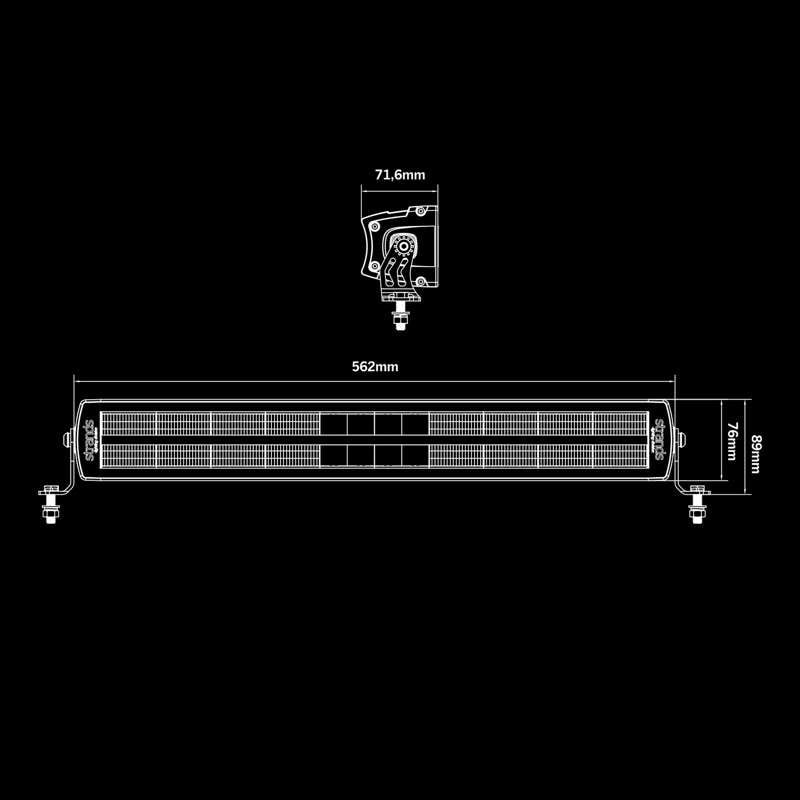 Strands SIBERIA DR LED BAR 22″ - Lightbar 21″ bis 50″