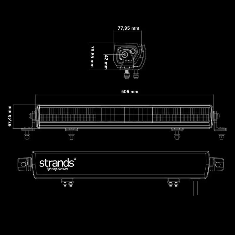 Strands SKYLORD LED BAR 20″ – LED Bar