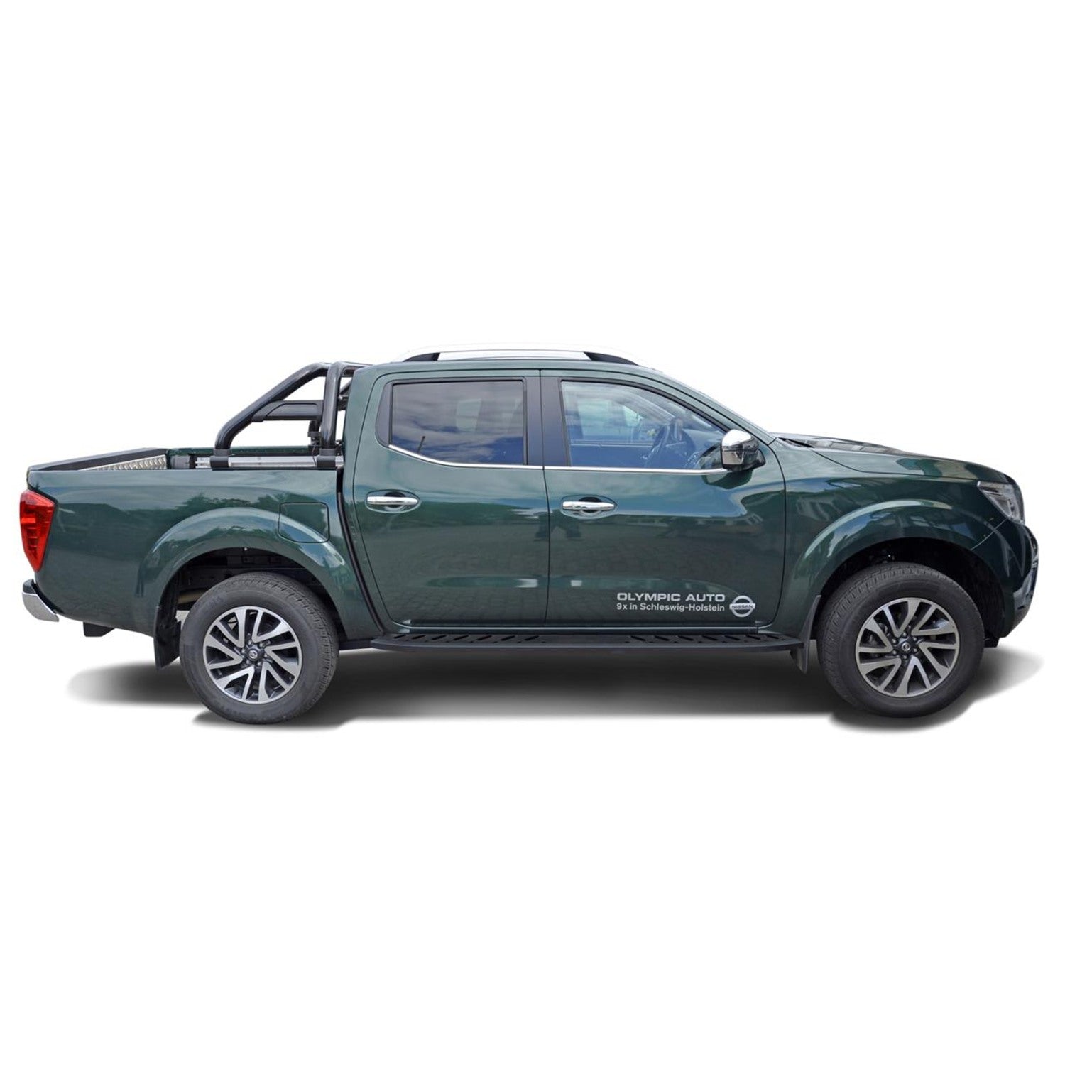 Trittbrett im Shark-Design am Nissan Navara NP300 – Detailansicht