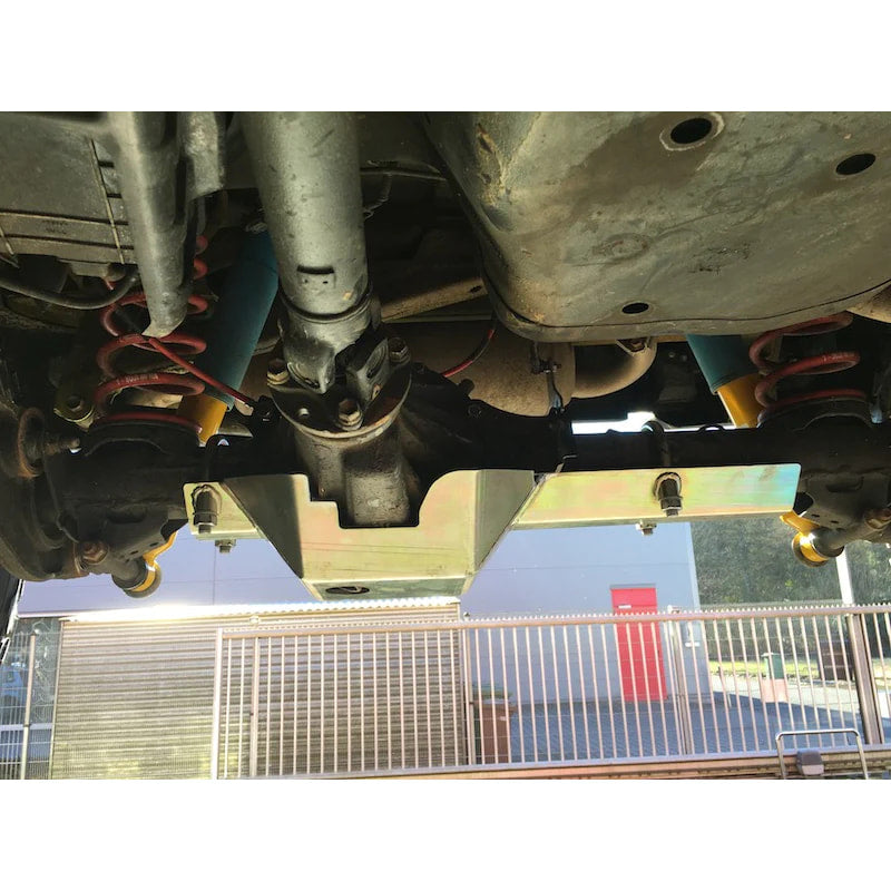 Unterfahrschutz für SUZUKI Jimny II HINTERACHSE aus 5 mm