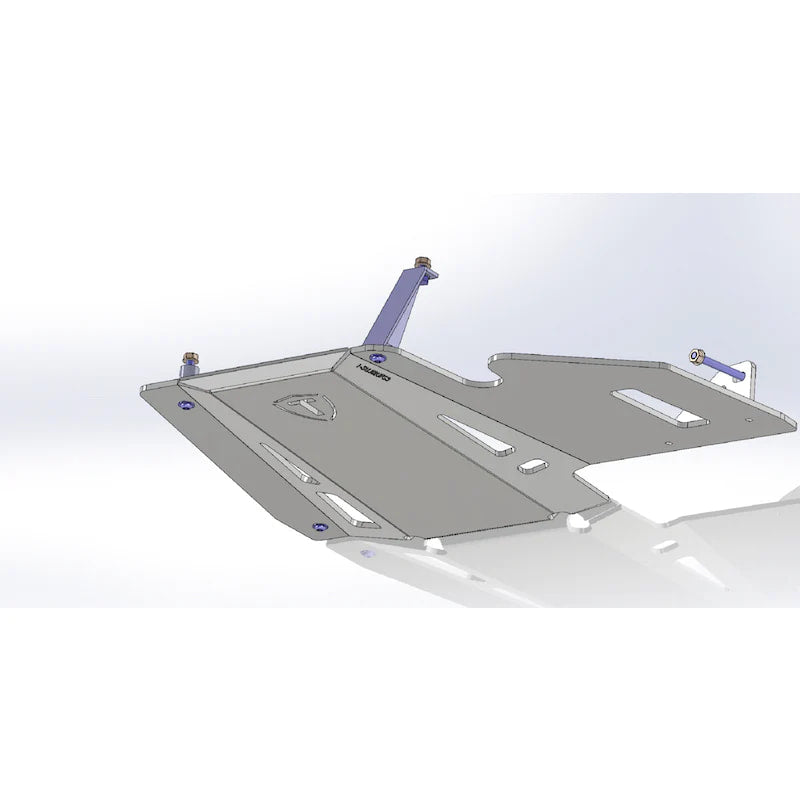 Unterfahrschutz für SUZUKI Jimny II VERTEILERGETRIEBE aus 8