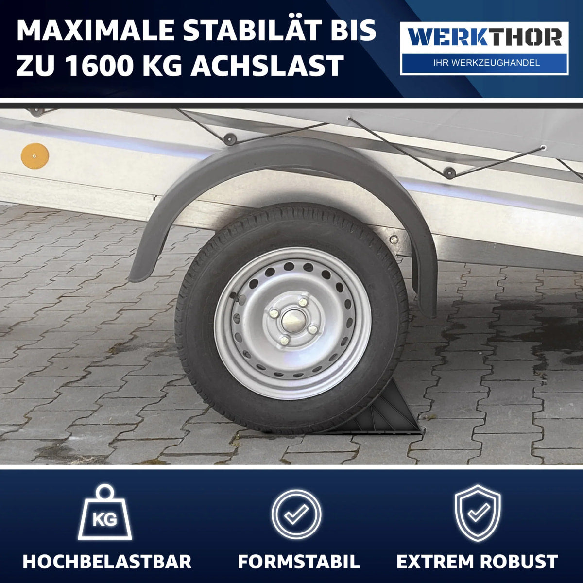 Unterlegkeile mit Halterung inkl. Befestigungsmaterial [2er