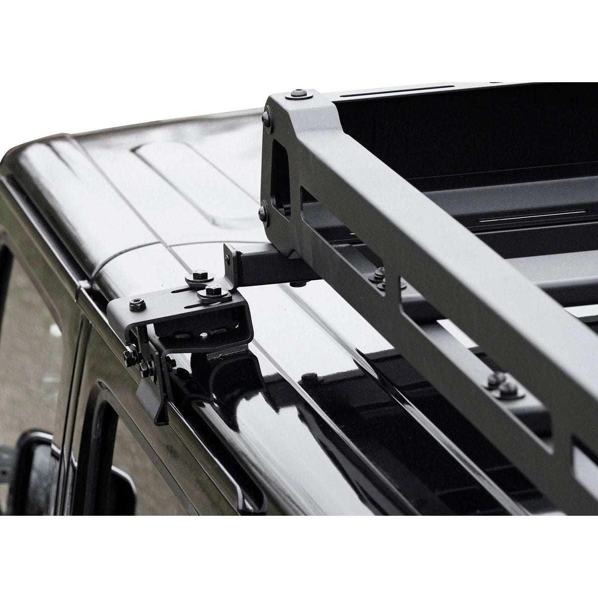 Dachträger Blackrock schwarz Aluminium für Jeep Wrangler JL