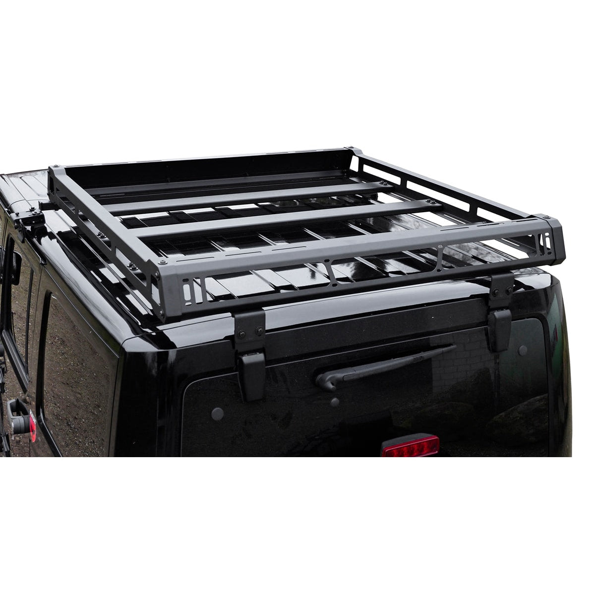 Dachträger Blackrock schwarz Aluminium für Jeep Wrangler JL