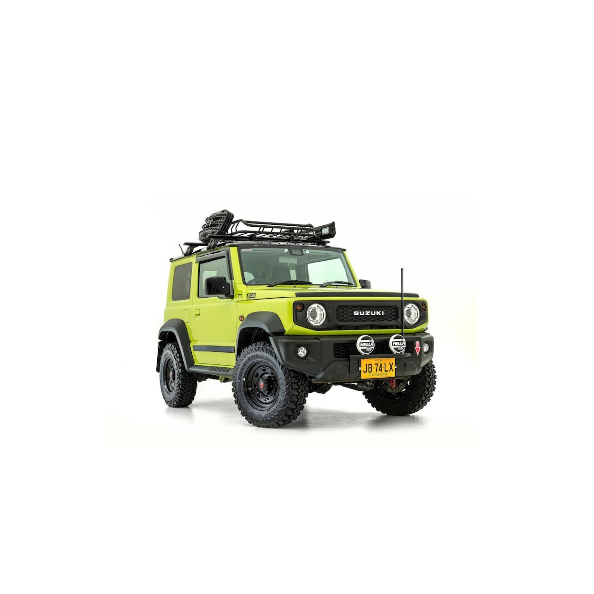 Höherlegungsfahrwerk +40-50 mm OHNE verbauter Seilwinde /