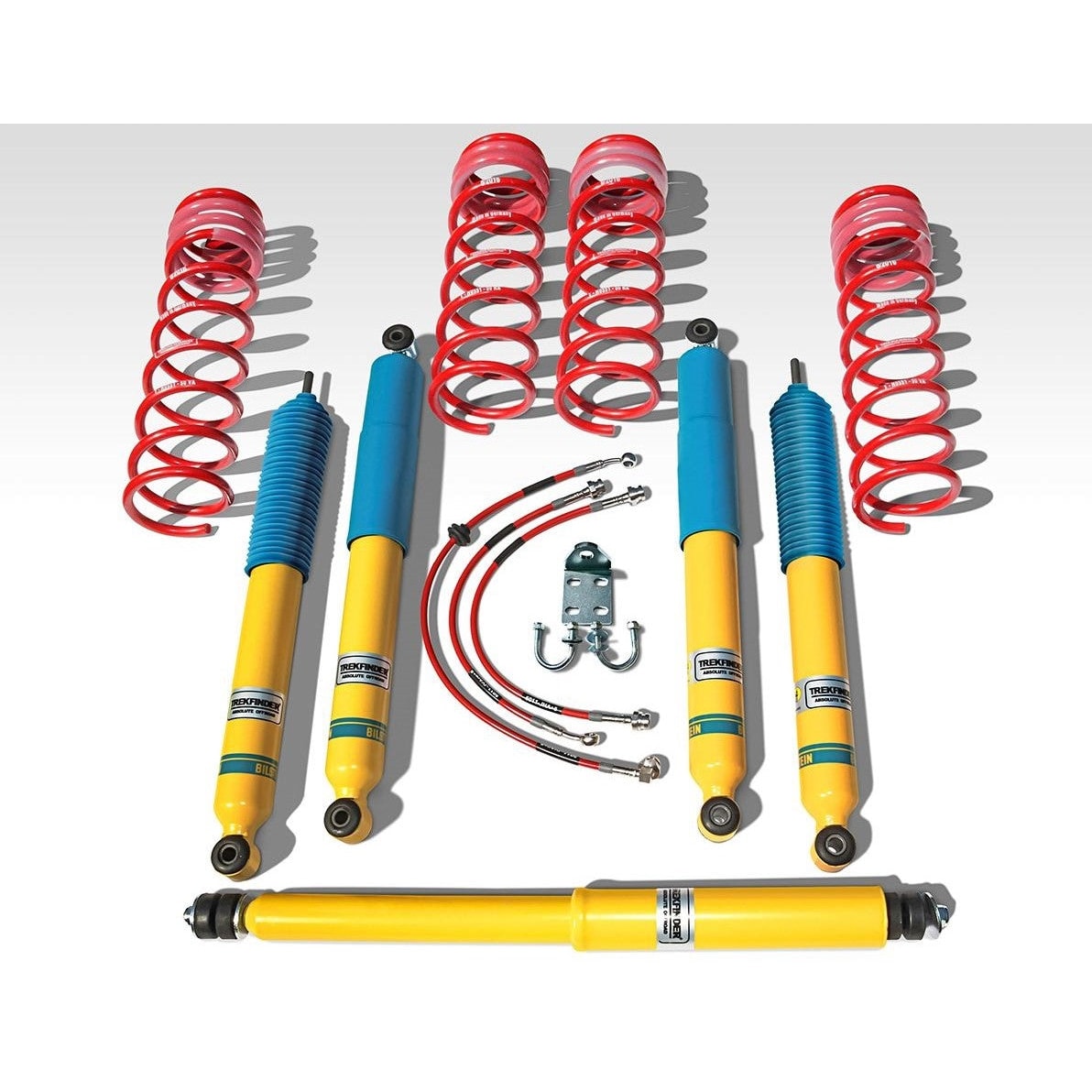 Höherlegungsfahrwerk +40-50 mm MIT verbauter Seilwinde /
