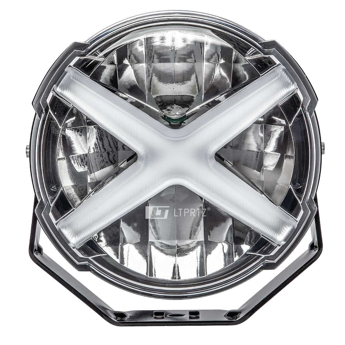 Lightpartz X-Type 7 LED Fernscheinwerfer mit Positionslicht