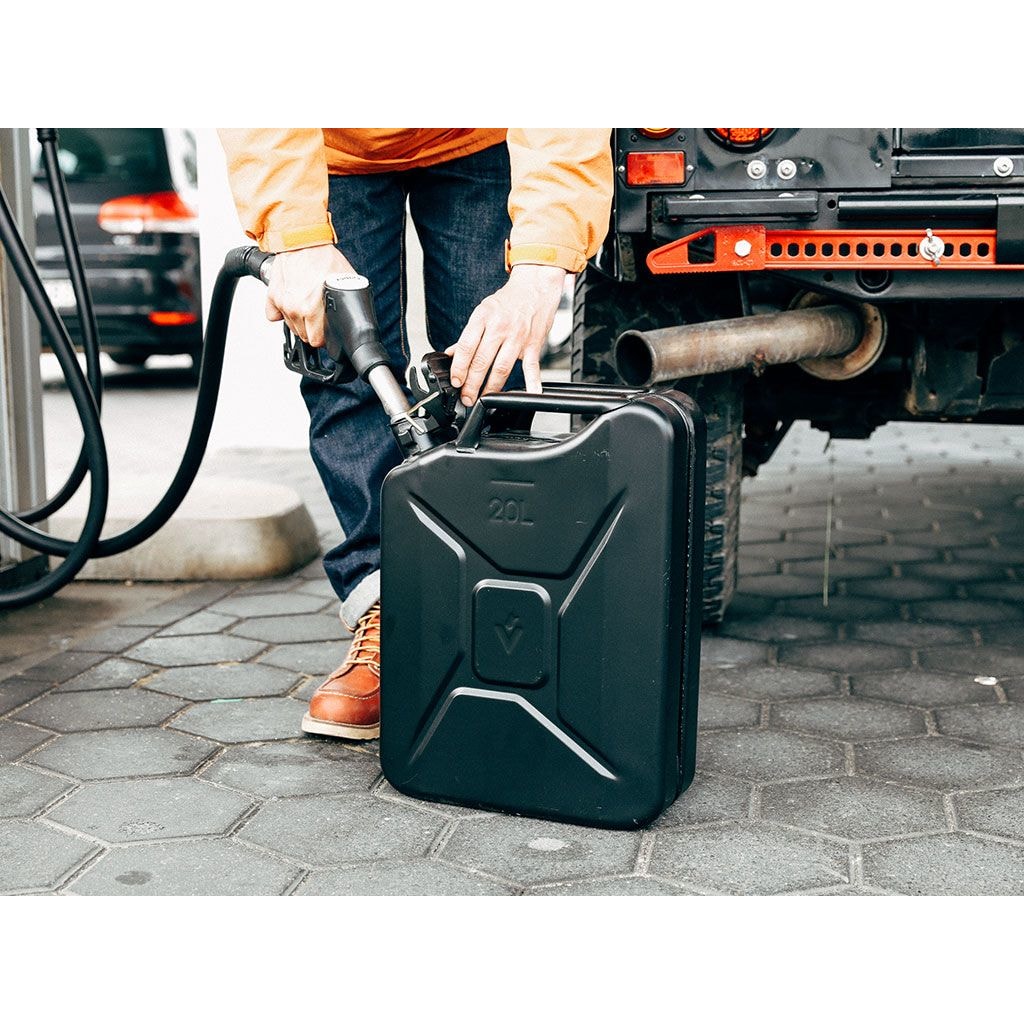 Reservekanister Stahl 20L schwarz von Front Runner -