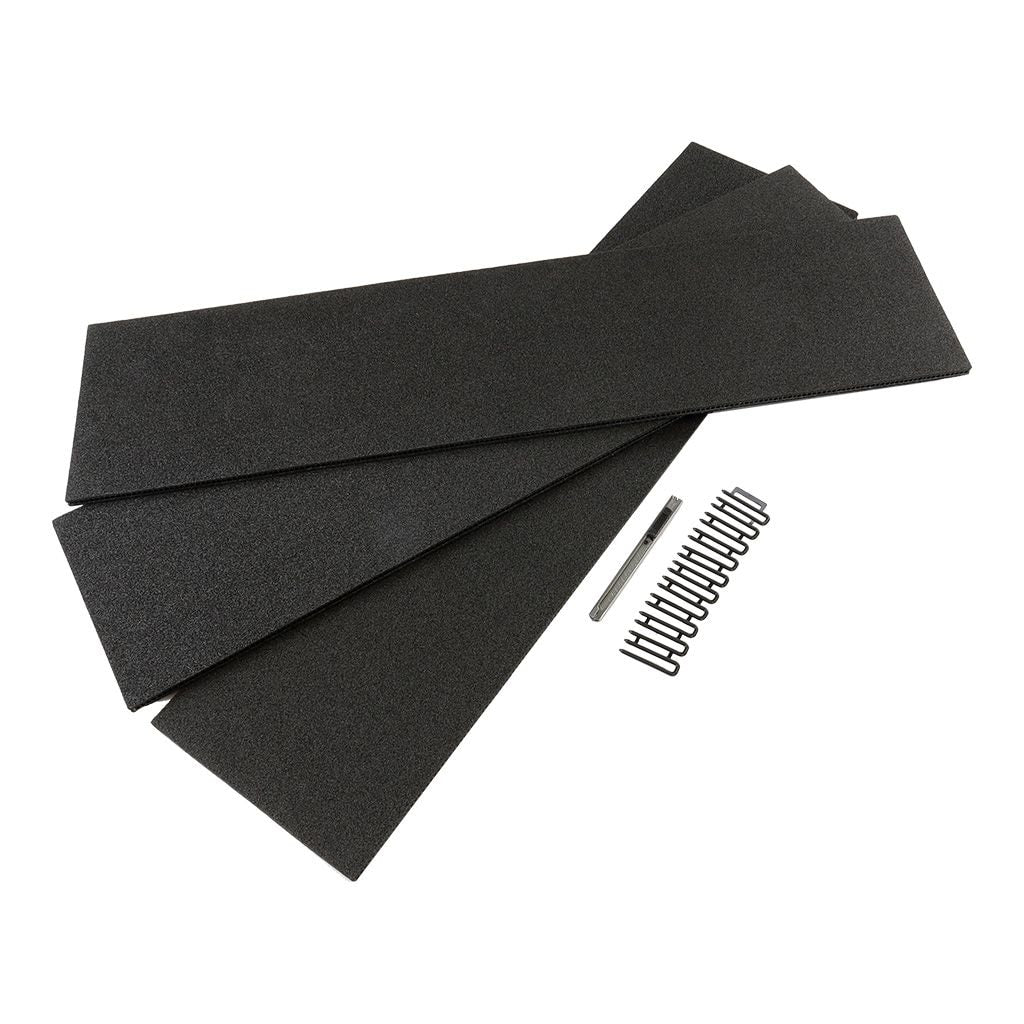 Schaumstoff-Trennwände für Aufbewahrungsboxen von Front