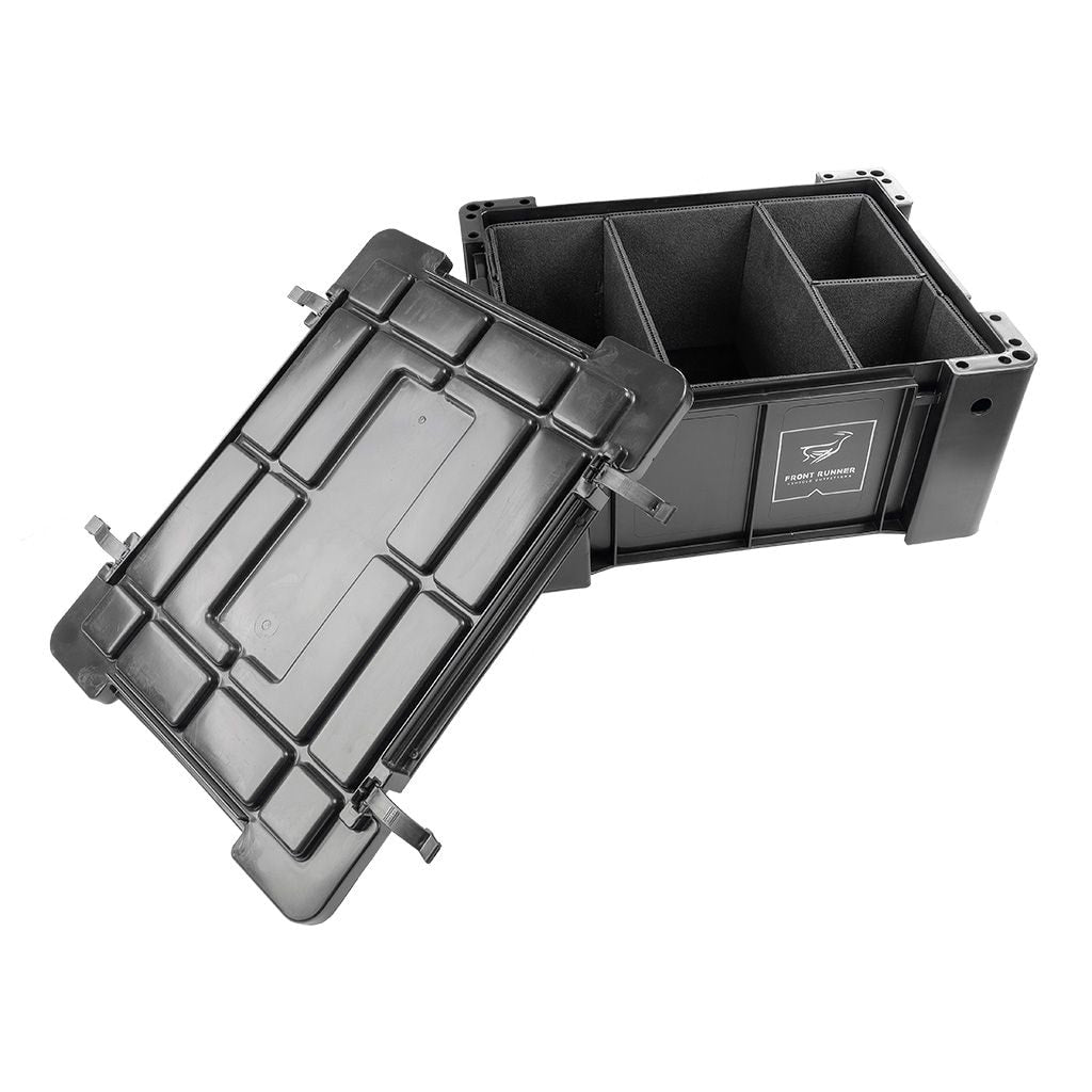 Schaumstoff-Trennwände für Aufbewahrungsboxen von Front