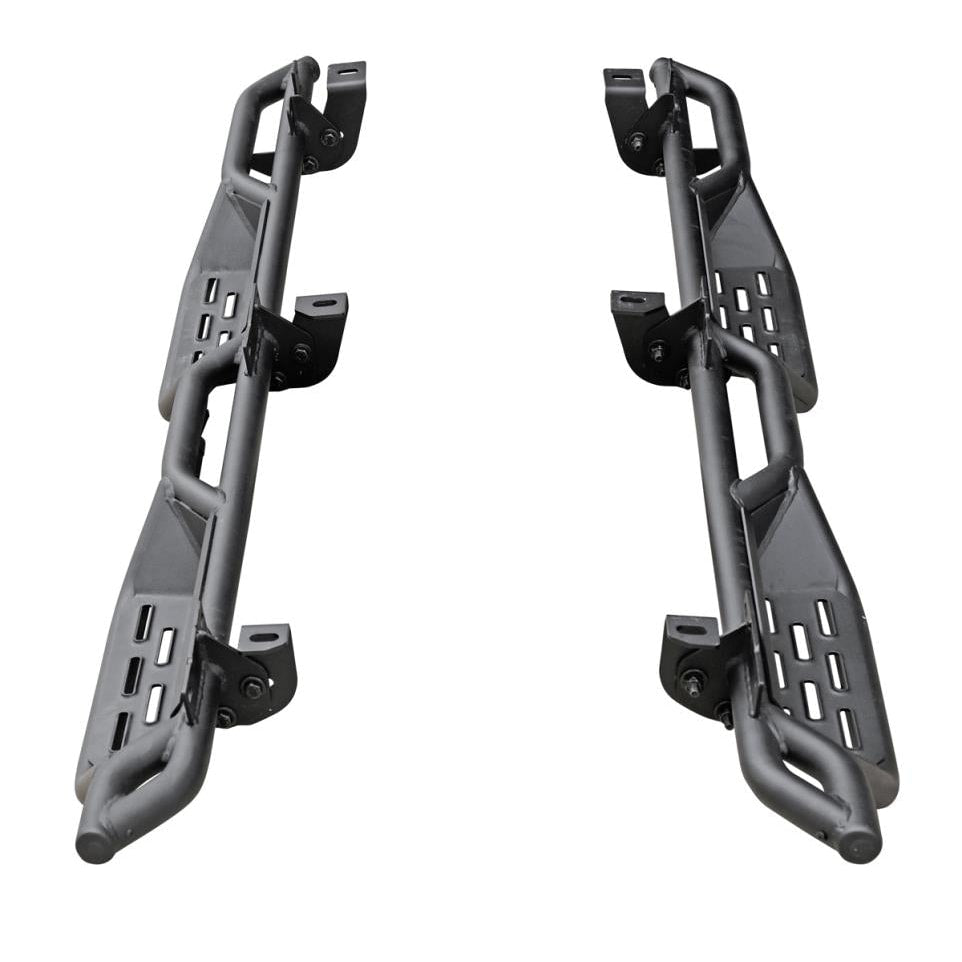 Schwellerrohre schwarz matt für Jeep Wrangler JL 4-Türer -