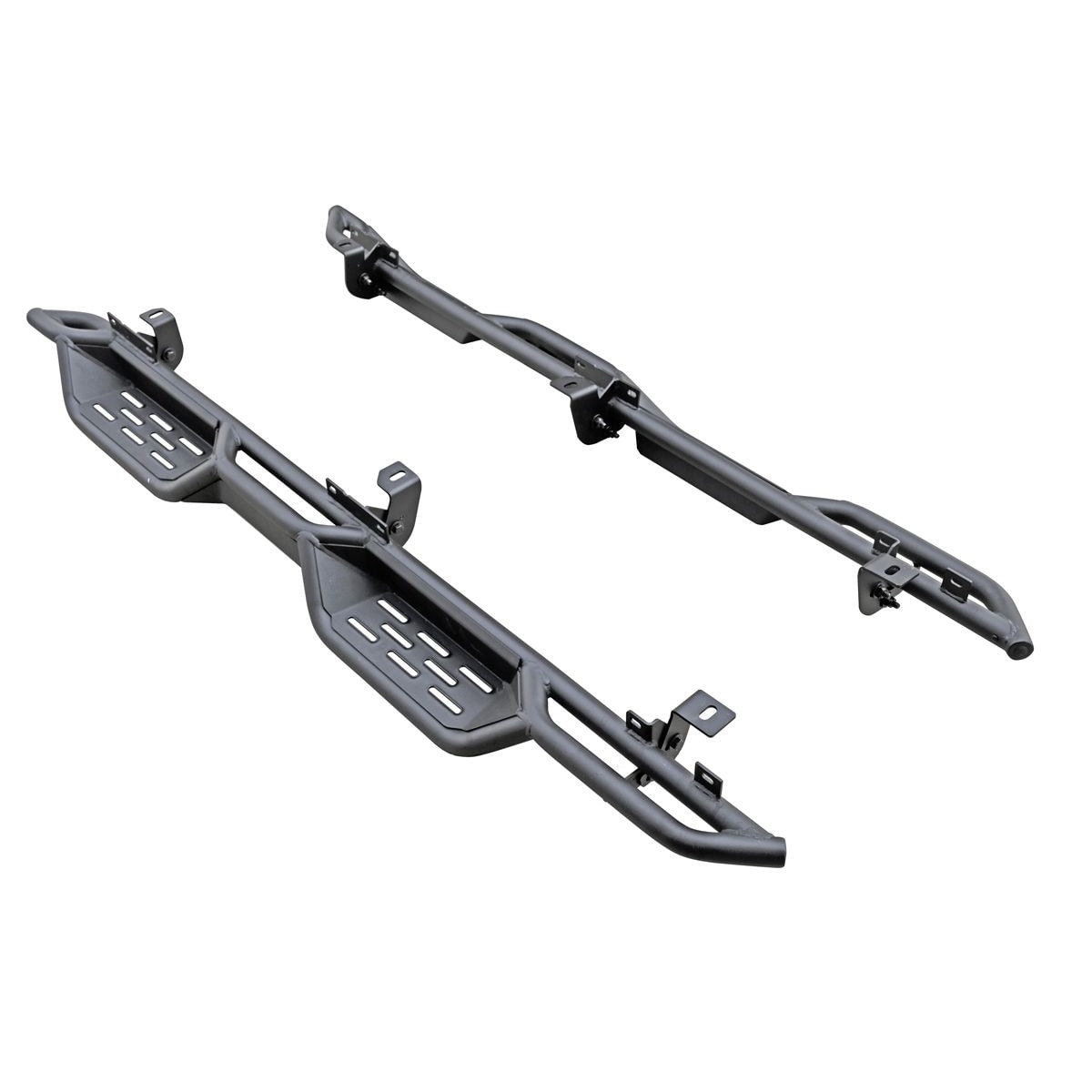 Schwellerrohre schwarz matt für Jeep Wrangler JL 4-Türer -