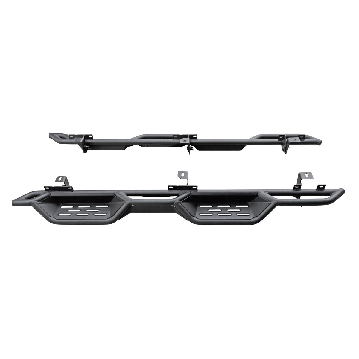 Schwellerrohre schwarz matt für Jeep Wrangler JL 4-Türer -