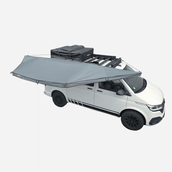 länge markise t6 180 Grad freitragende Markise Horizon von horntools