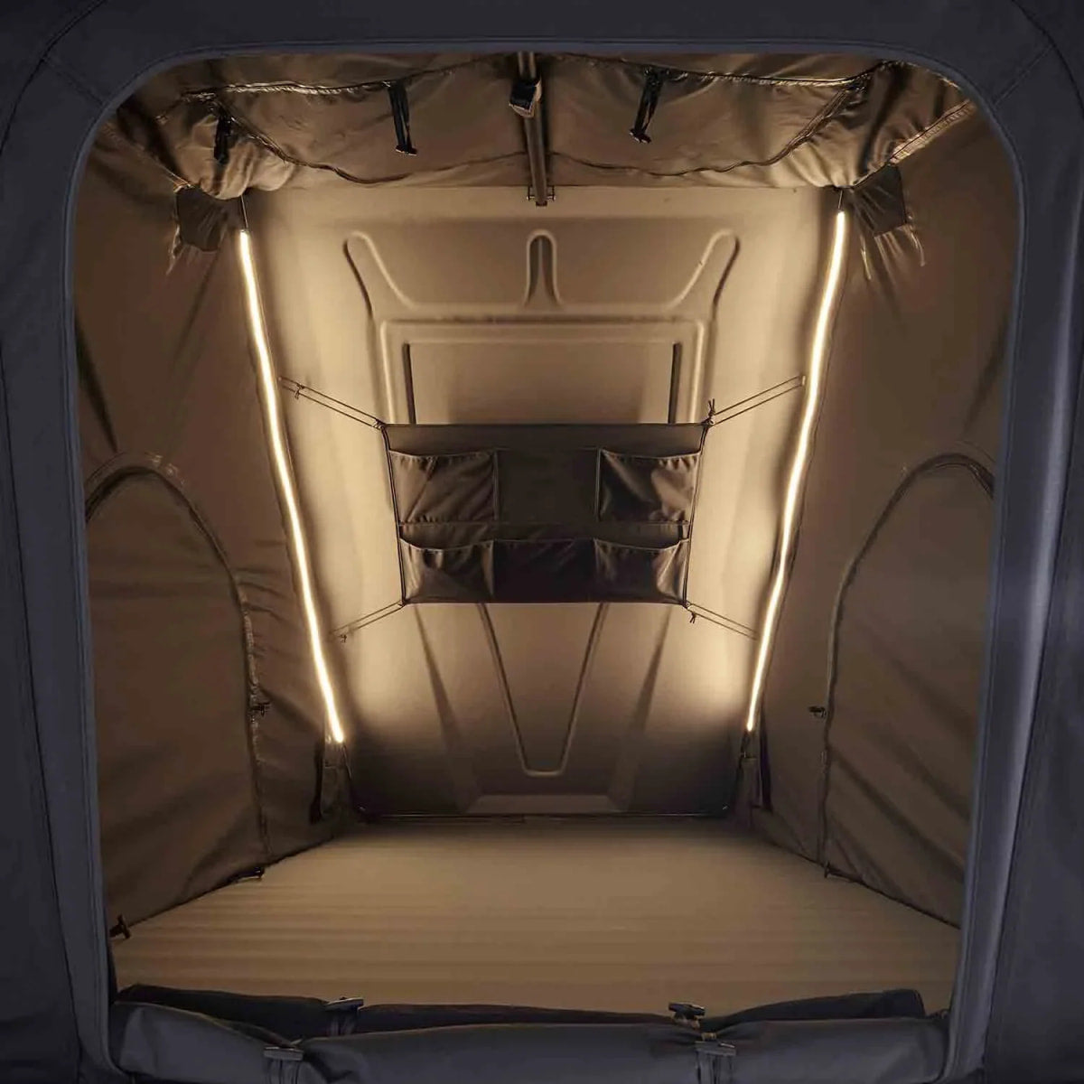 Alu Hartschalen Dachzelt CUMARU XP 135 All Black