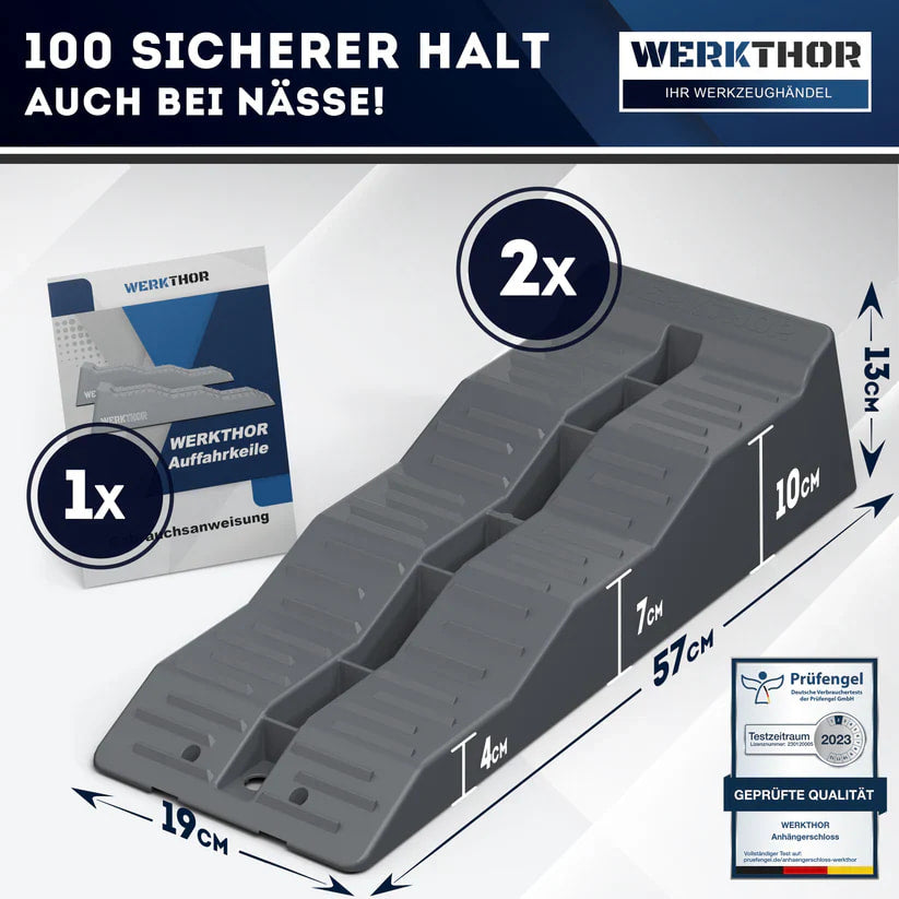 Auffahrkeile mit flachen Stufen bis [<5t] von Werkthor
