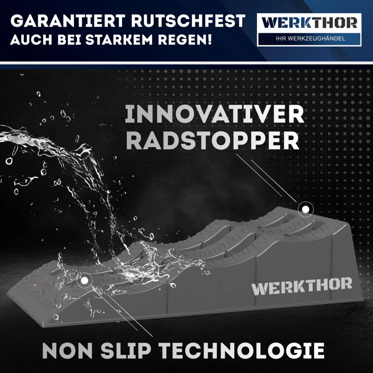 Auffahrkeile mit runden Stufen bis [<3t] von Werkthor